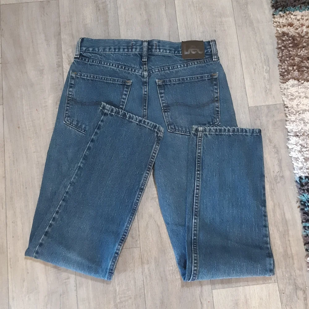 Mens LEE Jeans 32x32 Relaxed Straight Cotton 5